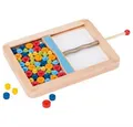 Produktbild: goki Spiel Scheiben-Mikadospiel, aus Holz, für Kinder ab 4 Jahren