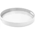 Produktbild: Lambert Enzo Lacktablett rund, weiß, D45,5 H5,7 cm 63351 - Weiß