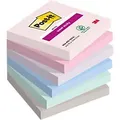 Produktbild: Post-it Super-Haftnotizen Soulful 76 x 76 mm Farbig sortiert 90 Blatt 6 Stück