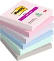 Produktbild: Post-it® Super Sticky Notes Soulful Collection 76 x 76 mm – 6 Blöcke à 90 Blatt