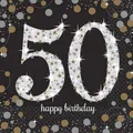 Produktbild: Adult Gold Celebration 50th Luncheon Napkins