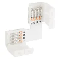 Produktbild: LED RGB Strip Eckverbinder Schnellverbinder Steckverbinder L Verbinder 5050