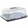 Produktbild: ENGELLAND Kuchen-Transportbox Tortenplatte Haube Box Kuchenplatte Schwarz