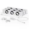 Produktbild: Heizkörper Ventilator 3er Set – 3 Stück Heizkörperventilatoren  energieeffizi...