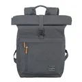 Produktbild: travelite Handgepäck Rucksack, Laptop Rucksack 15,6 Zoll, BASICS, Reiserucksack Rolltop Funktion, 60 cm, 35 Liter