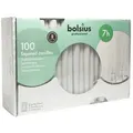 Produktbild: Spitzkerzen, Weiß, BOLSIUS, 23/240 mm, Brenndauer ca. 7h, Box mit 100 Stück