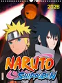 Produktbild: Naruto Shippuden Posterkalender 2026: Großer Wandkalender, Monatskalender im Hochformat mit Spiralbindung | 12 große Farbmotive
