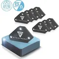 Produktbild: Stahlwerk - 2 x Schweißwinkel 4er Set Magnet 4 kg 9 lbs Schweißmagnet Magnetwinkel