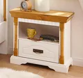 Produktbild: OTTO home Nachtkonsole Graz, aus massiver Kiefer, mit aufwendigen Details, Breite: 55 cm
