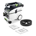Produktbild: Festool Absaugmobil CTM 36 E AC-LHS CLEANTEC (mit High Performance Hauptfilter, SELFCLEAN Filtersack, Entsorgungssack, Saugschlauch knickfest, Verschlussschieber ComfortClean)