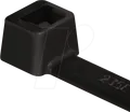 Produktbild: HT 111-03460 - Kabelbinder 198x3,5 mm, UV-witterungsstabil, schwarz