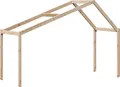 Produktbild: vidaXL Dach für Kinderbett 203x80,5x142 cm Massivholz Kiefer