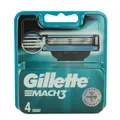 Produktbild: 4 Gillette Mach3 Rasierklingen 4er Klingen Ersatzklingen Herrenklingen