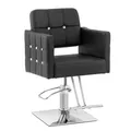Produktbild: Friseurstuhl mit Fußstütze höhenverstellbar Barber-Stuhl 150 kg Cottam schwarz