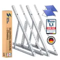 Produktbild: 2 Sets SAVOLAR Solarmodul Halterung Balkonkraftwerk bis 117cm (46 Zoll)