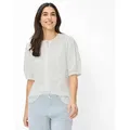 Produktbild: Brax Damen Bluse Style VEA white, weiß, Gr. 36