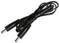 Produktbild: McShine McPower DC Verbindungskabel | 3,5 mm Stecker auf Stecker | 1 Meter Länge | Stromverlängerungskabel für LED, Kamera, Netzteile, Monitore, Elektronikgeräte
