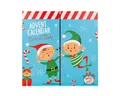 Produktbild: ACCENTRA Adventskalender Santas Little Helper, Adventskalender zum aufklappen