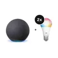 Produktbild: Amazon Starter Set - mit Echo Dot (5th Gen) + 2 tink Basics Matter White & Color E27 Bulb