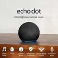 Produktbild: Amazon Echo Dot 5. Gen Smarter WLAN-und Bluetooth Lautsprecher Schwarz Alexa NEU