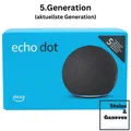Produktbild: Amazon Echo Dot 5. Generation - Smarter Alexa Lautsprecher - Schwarz Anthrazit
