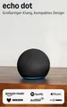 Produktbild: Amazon Alexa Echo Dot (5. Generation) Smart Lautsprecher Anthrazit Schwarz NEU
