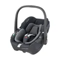 Produktbild: Maxi-Cosi Pebble 360 i-Size Babyschale Drehbar, Neugeborenen Autositz 360 Grad, 0–15 Monate (40–83 cm), Drehung mit einer, ClimaFlow, Easy-In-Gurt, G-CELL Seitenaufprallschutz, Essential Graphite