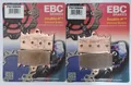 Produktbild: EBC Vollmetallische Bremsbeläge Satz Vorne Für KAWASAKI GPZ900R 1990-1998 (2er)