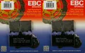 Produktbild: Beläge / Bremse Kawasaki Zz / R 1200 2002 2004 Vorne EBC FA158 Moto ZZR 1200