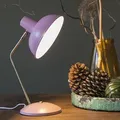 Produktbild: Retro Tischlampe Pink Mit Bronze - Milou