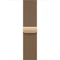Produktbild: Apple Mesh Strap 42mm Gold Stahl für Apple Watch Magnetverschluss - Gold