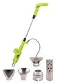 Produktbild: Kinzo Garden 3-in-1 Unkrautvernichter - Gartenwerkzeug Unkrautentferner - Elektrischen Unkrautbrenner, Abflammgerät und BBQ Grillzünder für Garten, Terrasse bis zu 360℃- 2000 Watt Grün