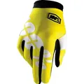 Produktbild: 100% iTrack Motocross Handschuhe, weiss-gelb, Größe 2XL für Männer