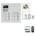 Produktbild: TCS Tür Control Videosprechanlgenset color PVU17100-0010