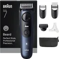 Produktbild: Braun BeardTrimmer 7 BT7520 Akku 40 2 cm Nass & Trocken Schwarz, Blau