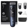 Produktbild: Braun BeardTrimmer 7 BT7520 Akku 40 2 cm Nass & Trocken Schwarz, Blau
