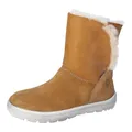 Produktbild: RICOSTA Mädchen Stiefel NANUK, Kinder Boots, Weite: Mittel, lose Einlage, RicostaTEX, Stiefel mit reißverschluss, Booties, ahorn/Hazel (260), 30 EU
