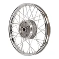Produktbild: Speichenrad 1,50x16 Zoll für SIMSON Modelle — verchromt + Alu-Nabe