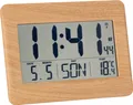 Produktbild: Funkuhr TFA 60.4519 Datum Wochentag Innentemperatur Wanduhr Funkwanduhr : ohne Batterien : Holzoptik