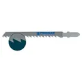 Produktbild: PROMAT Stichsägeblatt Gesamt-L.100mm Zahnt.4mm S.1,45mm HCS 25 St./Karte