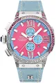 Produktbild: HAEMMER GERMANY Chronograph EMINENT CANDY, E-011Bl, Quarzuhr, Armbanduhr, Damenuhr, analog, Tag, Stoppfunktion