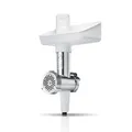 Produktbild: Bosch Fleischwolf MUZS2FWW, Zubehör passend für Küchenmaschine Serie 2, Fleischwolf, Stopfer, Edelstahl Loch-Scheibe 4,5 mm, auch für Fisch und Gemüse, leichte Reinigung