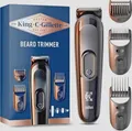 Produktbild: Braun King C. Gillette Trimmer Bartschneider Rasierer kabellos scharfen Klingen
