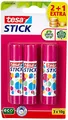 Produktbild: tesa Stick ecoLogo - Geruchsneutraler Klebestift für Papier und Pappe - Lösungsmittelfrei und Umweltschonend - 3 x 10 g