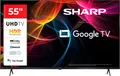 Produktbild: Sharp 4T-C55HLx LED-Fernseher (139 cm/55 Zoll, 4K Ultra HD, Google TV, Smart-TV)