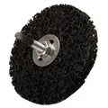 Produktbild: Abrasiv-Schleifscheibe schwarz Ø 100 mm Aufnahmebohrung 16 mm