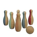 Produktbild: Korko Bowling Set - Kindgerechtes und  Nachhaltiges Spielerlebnis aus Kork
