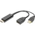 Produktbild: 4K HDMI auf DisplayPort Adapter schwarz