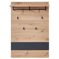 Produktbild: Garderobenpaneel - Artisan Eiche - graphit - 80 cm