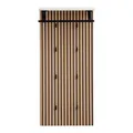 Produktbild: Hakenpaneel - weiß matt - Akustikpaneeloptik - 110 cm